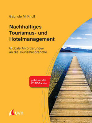 cover image of Nachhaltiges Tourismus- und Hotelmanagement